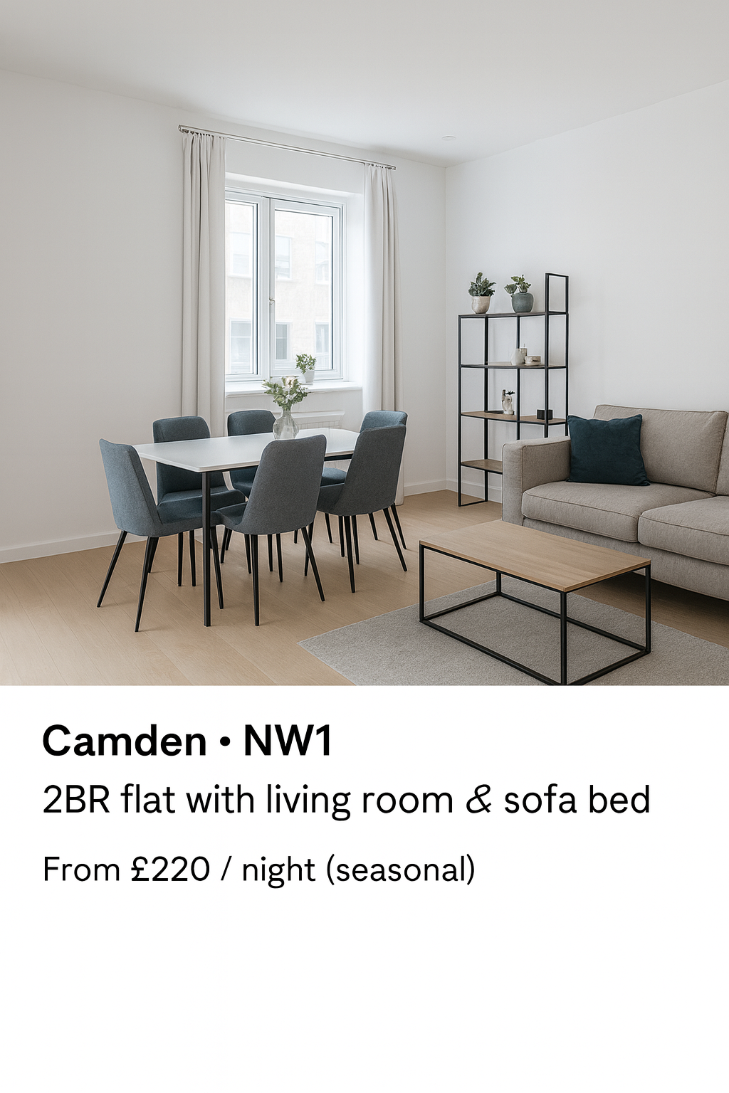 London Bridge living room